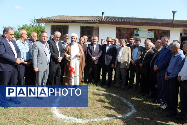 آیین کلنگ زنی طرح اولیا در روستای لدار بندپی شرقی