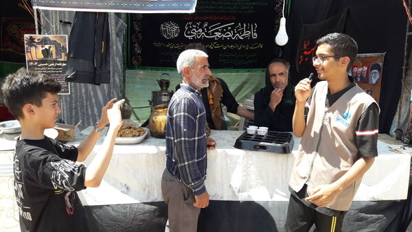 خدمت رسانی موکب امام رضا ( ع ) شهرستان سبزوار در کربلای معلی