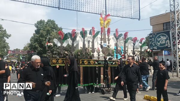 اشک و خون؛ نیشابور در سوگ پیامبر رحمت و امام مجتبای آل‌محمد (ع) غرق در عزاداری شد