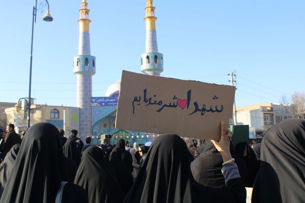 اجتماع بزرگ مردم شهرستان سملقان در محکومیت ناآرامی‌های اخیر