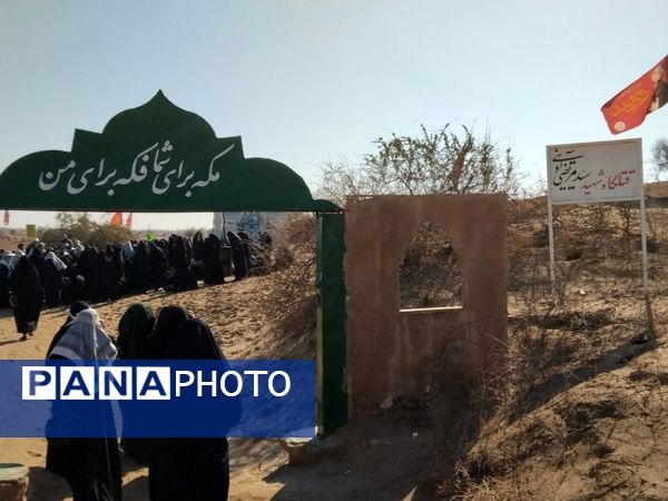 سفر دانش‌آموزان دختر ناحیه۶ مشهد به راهیان نور