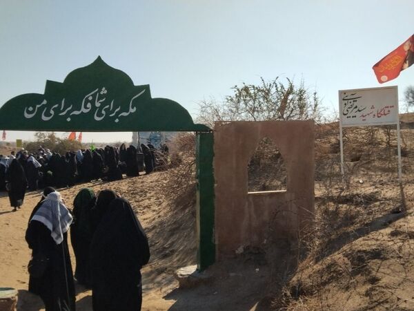 سفر دانش‌آموزان دختر ناحیه۶ مشهد به راهیان نور