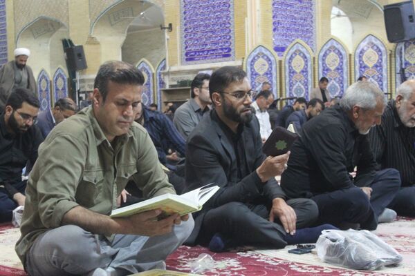 سومین شب قدر شهرستان دارالصابرین بم