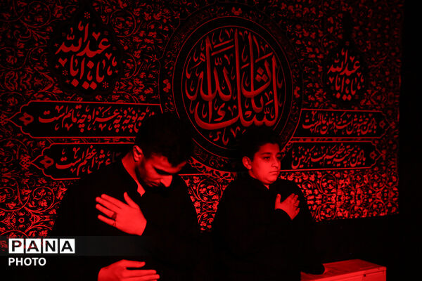 محفل عزاداری مکبرین نوجوان حرم مطهر رضوی