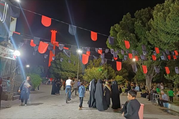 عزاداری و پذیرایی از عزاداران امام رضا (ع) در موکب الرقیه (س)
