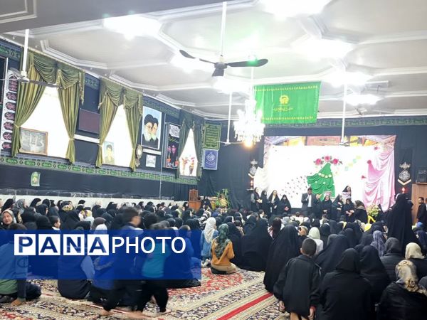 جشن میلاد حضرت زهرا(س) در تکیه علی اکبری فدافن
