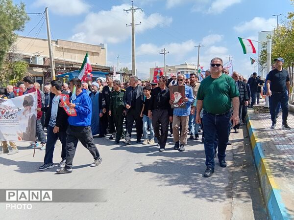 راهپیمایی روز قدس منطقه ششده