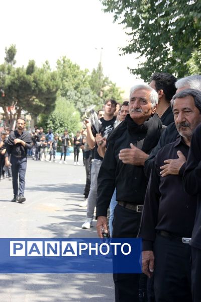 عزاداری مردم سلماس در سومین روز شهادت امام حسین (ع)