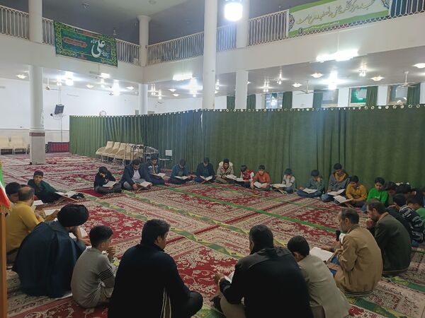 محفل انس با قرآن کریم در کاشمر 
