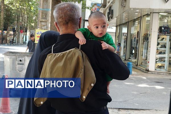 راهپیمایی اربعین در شهریار؛ اشک، عشق و ارادت به امام حسین(ع)