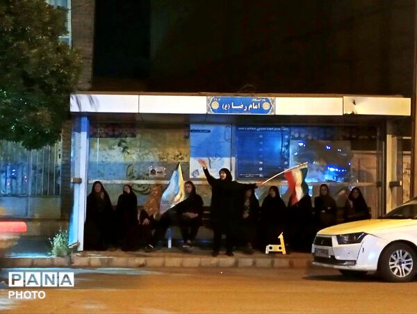 جلوه ای از عشق و معنویت در منطقه 22بهمن شرقی نیشابور 