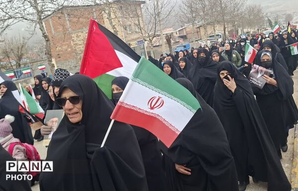 راهپیمایی روز جهانی قدس در چهاردانگه 