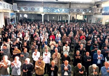 نماز عید فطر در قائمشهر