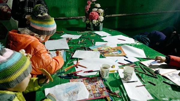 موکب  فرهنگی کودکان در شهرستان کاشمر 