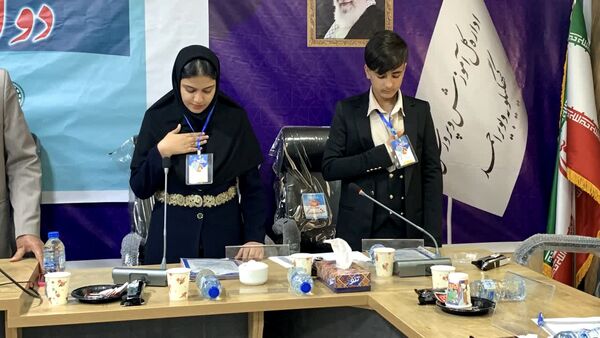 افتتاحیه دوازدهمین دوره مجلس دانش‌آموزی در یاسوج _ ۱
