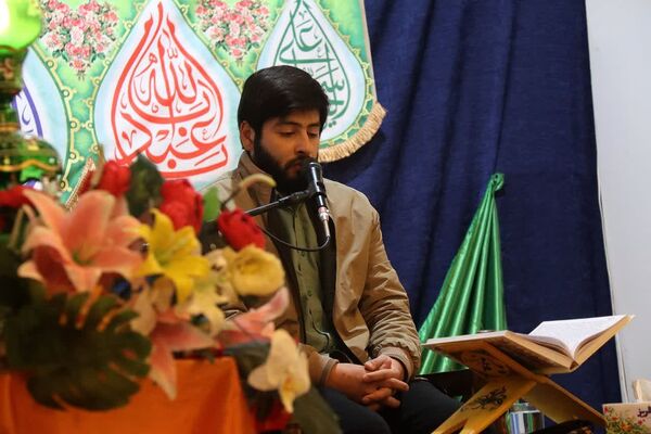 جشن میلاد امام حسین (ع) در امامزاده سید عباس بن موسی در بجنورد