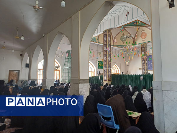 راهپیمایی مردم شهر حبیب آباد 