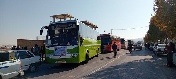 اعزام دانش‌آموزان دختر آشخانه به اردوی راهیان نور