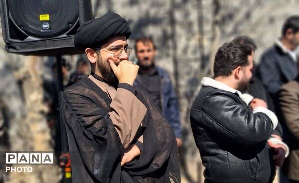 تشییع باشکوه شهدای امنیت آرش نعمتی و محمدرضا ادیبان 