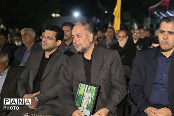  اربعین رهبر شهید امت اسلامی و دانش آموزان مدرسه شجره طیبه میناب در جوادآباد 