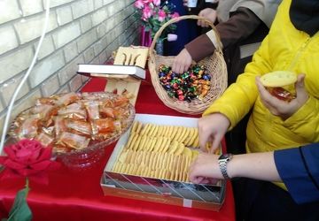 موکب شادی اعیاد شعبانیه در مدرسه حاج آقا توکلی 