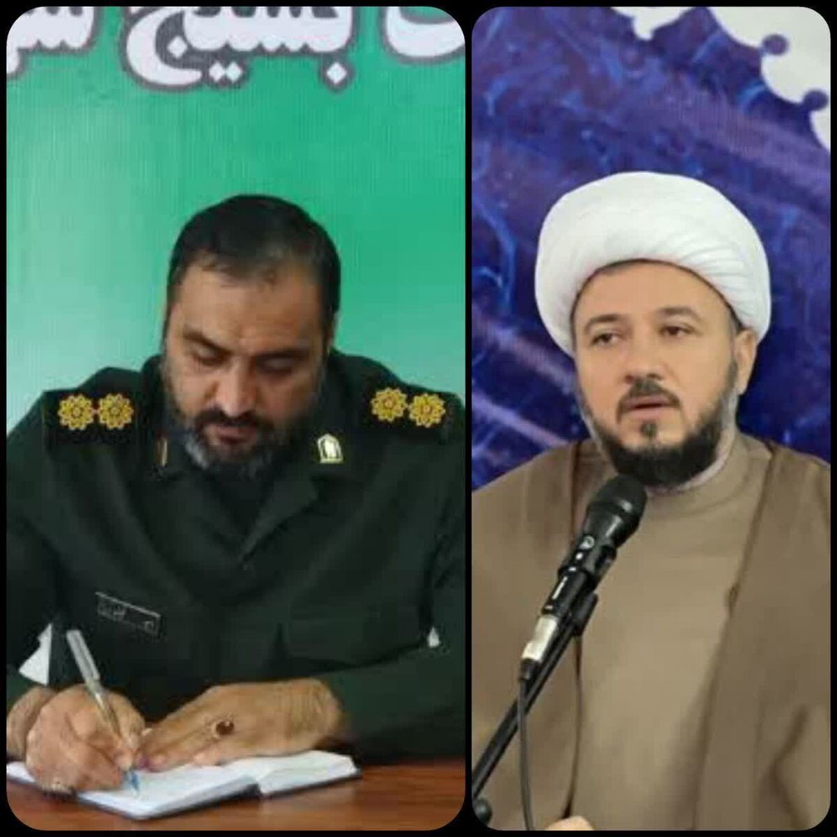 تبریک فرمانده و مسئول دفتر نمایندگی ولی فقیه ناحیه مقاومت بسیج سملقان به مناسبت هفته معلم 