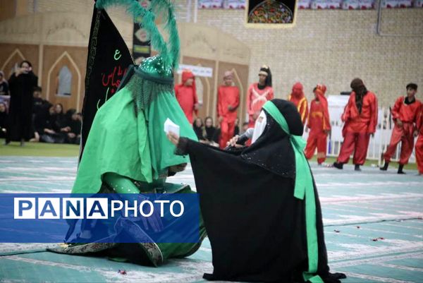 آیین تعزیه‌خوانی واقعه عاشورا در شهر اهرم تنگستان