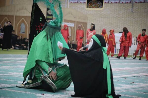 آیین تعزیه‌خوانی واقعه عاشورا در شهر اهرم تنگستان
