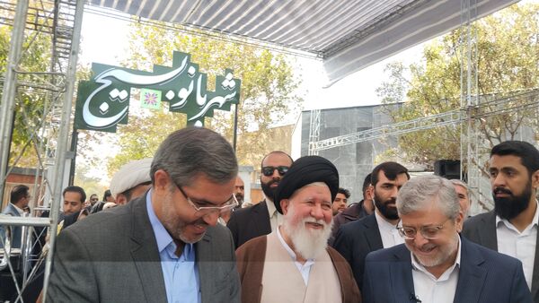 افتتاحیه پارک شهربانوی بسیج پارک بانوان در مشهد مقدس