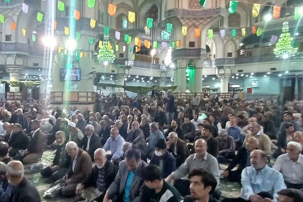 برپایی نماز جمعه در مصلی حرم حضرت عبدالعظیم حسنی(ع) 