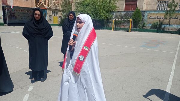 بازدید تشکیلاتی سازمان دانش‌آموزی از مدارس دخترانه شاهد و بنت‌الهدی سرآبتاوه