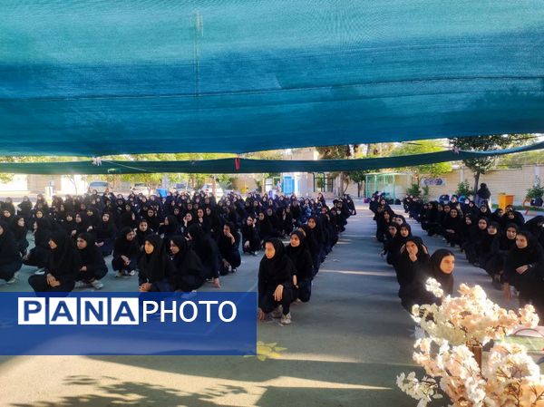 یک روز شاد در دبیرستان امام خامنه‌ای با المپیاد ورزشی درون مدرسه‌ای 