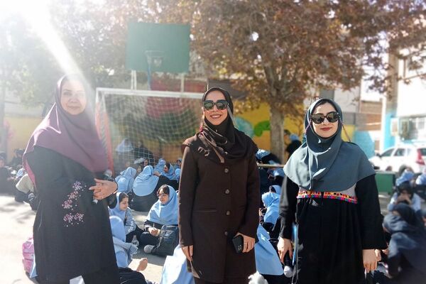 لبخند و شور نوجوانی، نشاط مدارس شهرستان قدس در ۱۳ آبان 