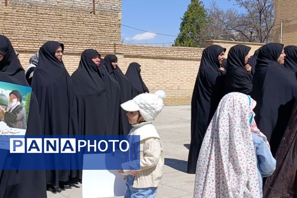 حضور پرشور مردم شهر تیتکانلو در راهپیمایی روز قدس 