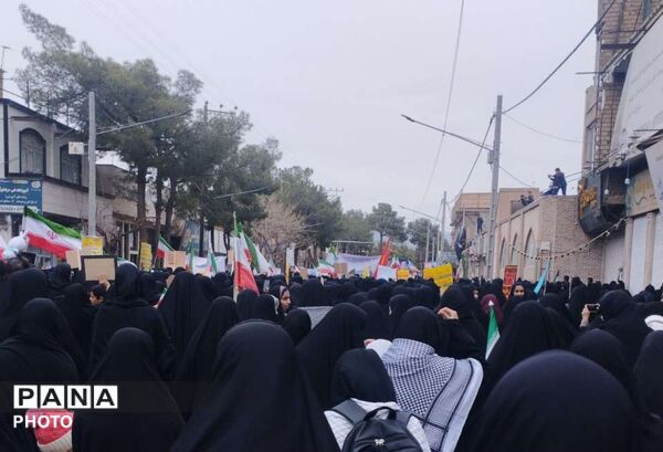 راهپیمایی روز جهانی قدس در شهرستان خلیل‌آباد 