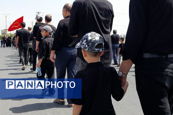 برگزاری مراسم پیاده‌روی اربعین حسینی در صباشهر