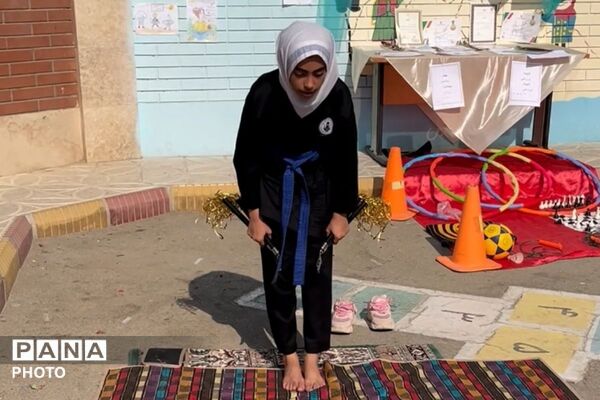 تجلیل از دانش‌آموزان توانمند دبستان «نشر علم» در هفته تربیت بدنی و ورزش