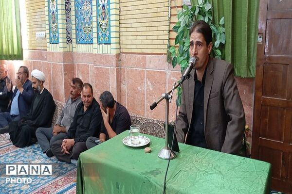 مراسم عزاداری امام رضا علیه السلام در حسینیه شهر بار نیشابور