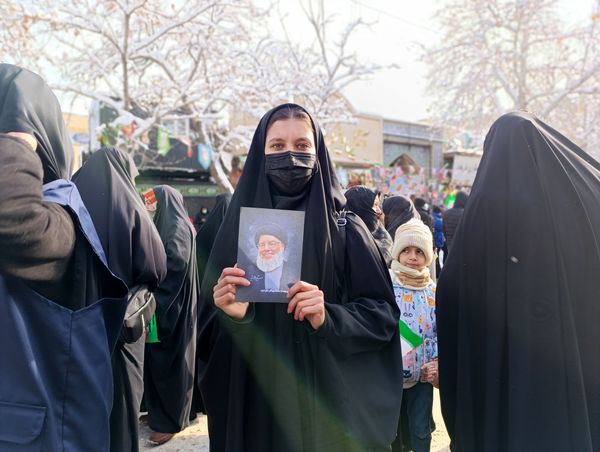 برگزاری راهپیمایی ۲۲ بهمن ماه در شهرستان نیشابور 
