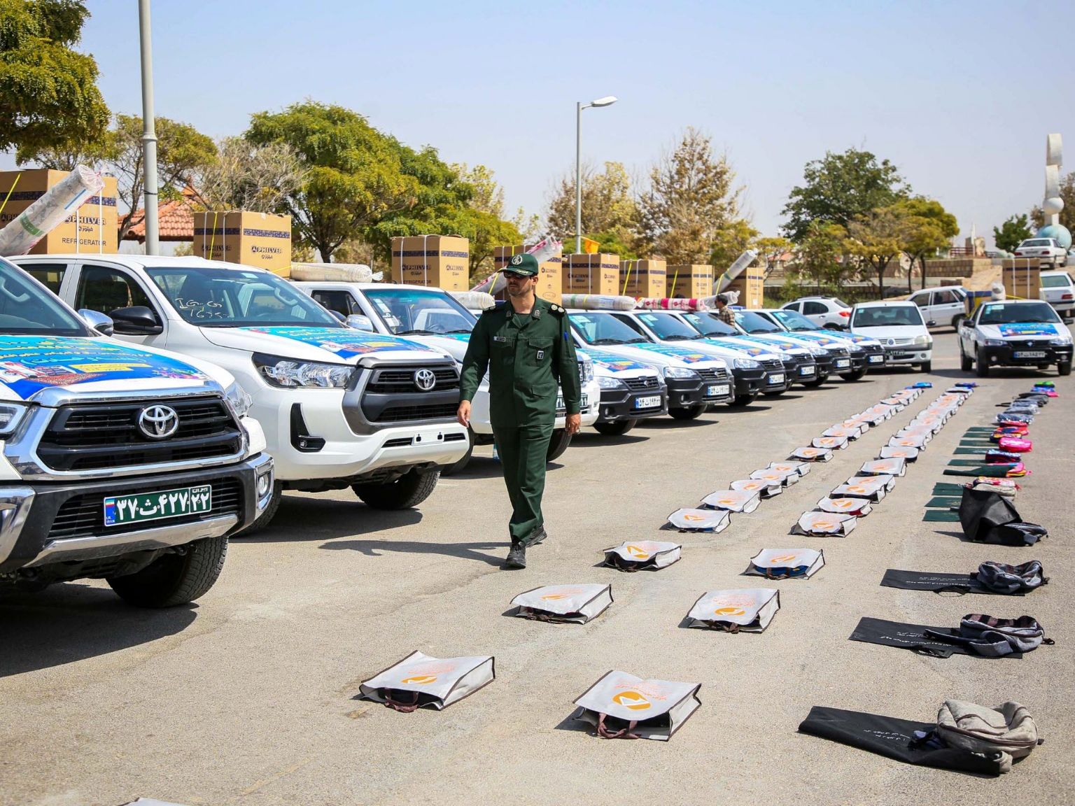 برگزاری رزمایش پویش ایران عاشورایی در خراسان شمالی