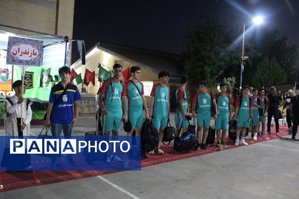 بام ایران میزبان پسران ورزشکار مدارس استعدادهای درخشان کشور 