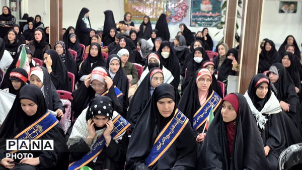 شکوه حضور دختران در روز دختر