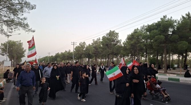 اجتماع باشکوه جاماندگان اربعین