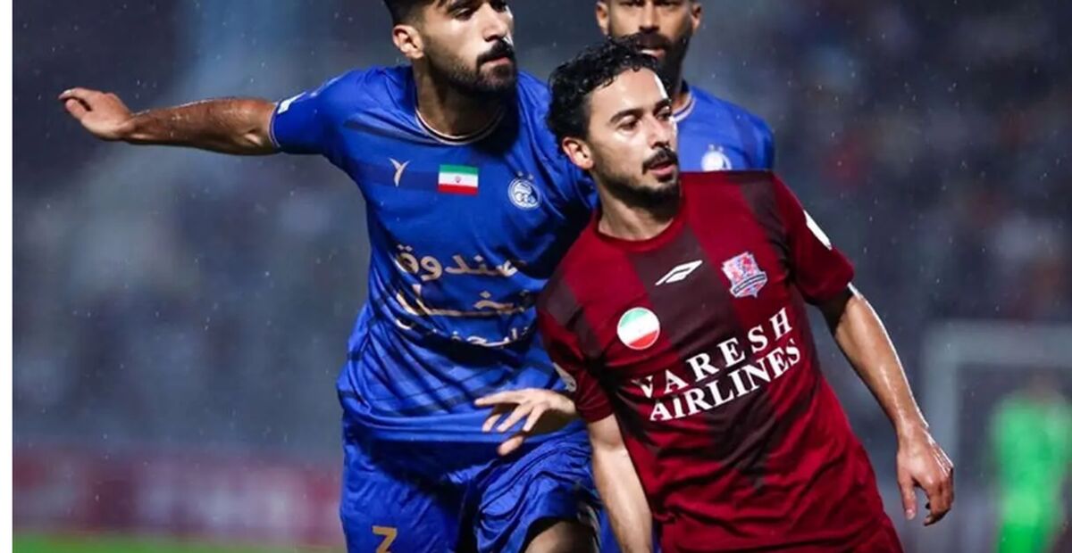 لغو دیدار دوستانه استقلال و نساجی