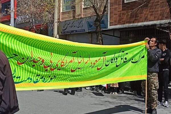 تجلی شکوه راهپیمایی روز قدس در آباده