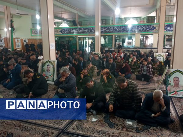 مراسم گرامیداشت شهید محسن کمالی دوست در چناران