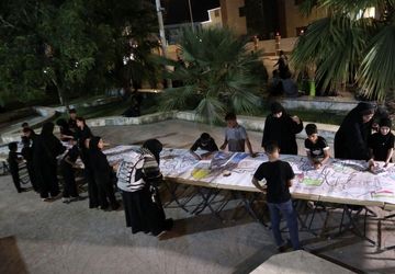 اجرای برنامه‌های فرهنگی و هنری ویژه کودکان و نوجوانان در عمود ۱۰۷۱