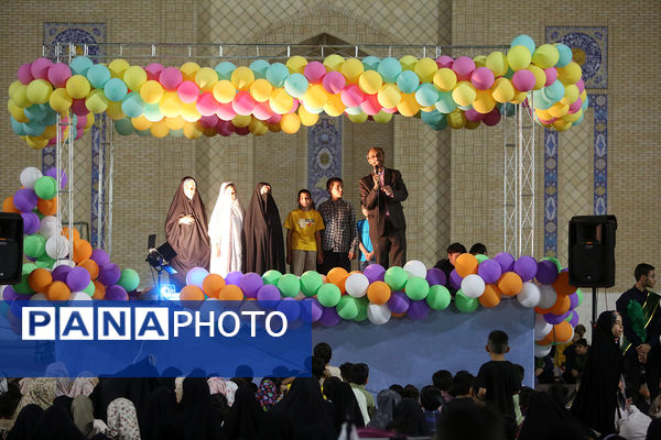 مراسم جشن میلاد پیامبر اکرم(ص) و امام جعفر صادق(ع) در حرم حضرت معصومه(س)