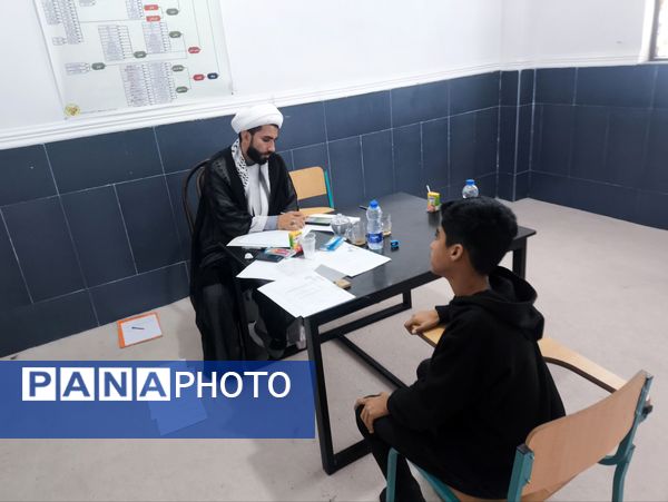 رقابت دینی و قرآنی دانش‌آموزان در سندرک