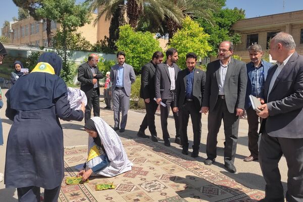 مانور مهارت‌های تشکیلاتی سازمان دانش‌آموزی ناحیه ۳ شیراز